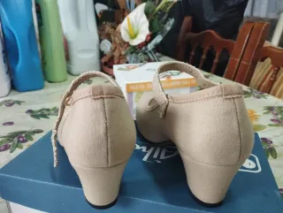 Zapatos de gitana Camel