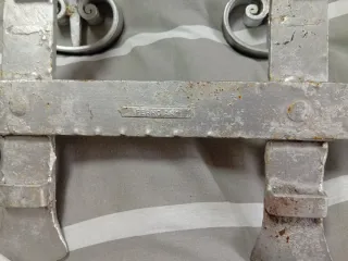 perchero de hierro fierro art