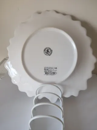 Plato Postre Margarita Bordallo Pinheiro