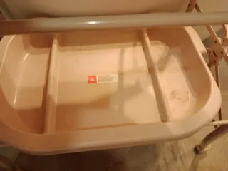 Bañera y cambiador para bebé