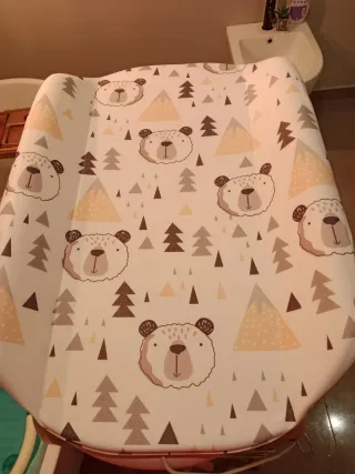 Bañera y cambiador para bebé