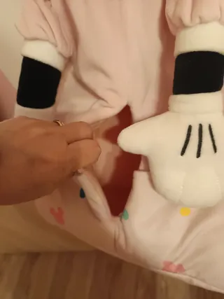 Porta pigiama Minnie Mouse rosa