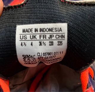 Botas de fútbol Adidas F50 T36 2/3 Morado