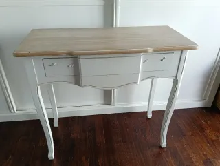 Mesa escritorio vintage madera