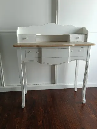 Mesa escritorio vintage madera