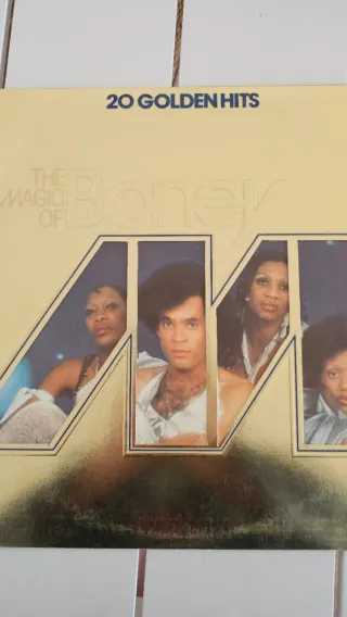 Lote 4 Vinilos Boney M. originales.