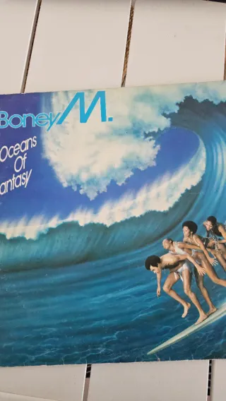 Lote 4 Vinilos Boney M. originales.