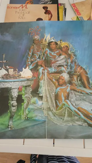 Lote 4 Vinilos Boney M. originales.