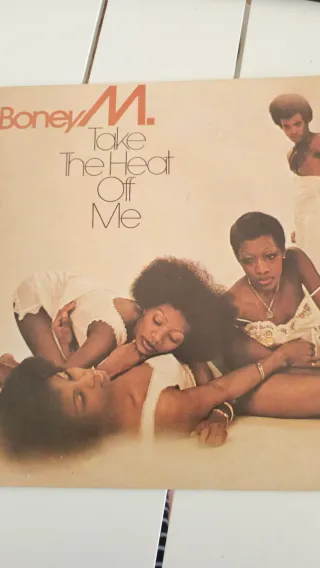 Lote 4 Vinilos Boney M. originales.