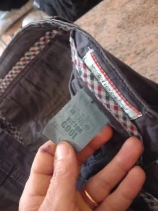 Pantaloni uomo Victor Cool grigi