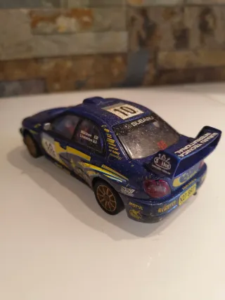 2 Coches Scalextric Rally Efecto Tierra