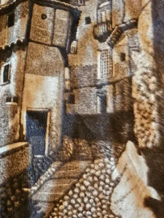 Pirograbado sobre piel curtida