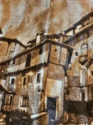 Pirograbado sobre piel curtida