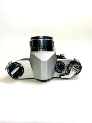 Praktica Super TL Soligor 50mm 1.8 Funcionando