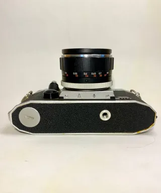 Praktica Super TL Soligor 50mm 1.8 Funcionando