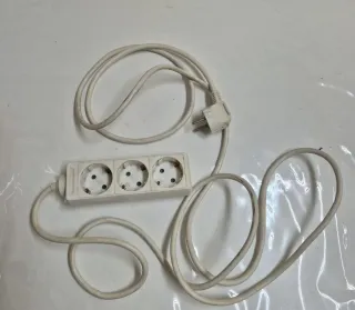 Lote regletas y cables alargadores