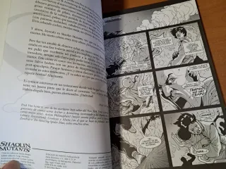 Shaolin Mutants Cómic Pere Pérez