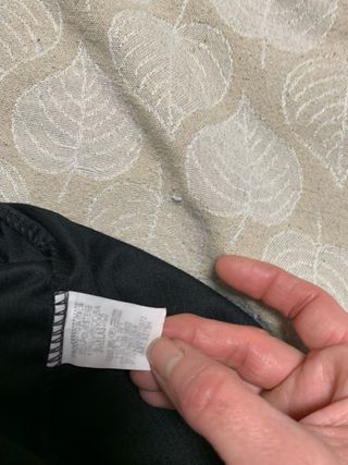 Peto de pantalón negro