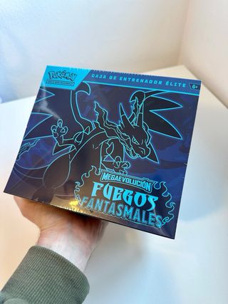 ETB Fuegos Fantasmales Caja Entrenador Pokémon