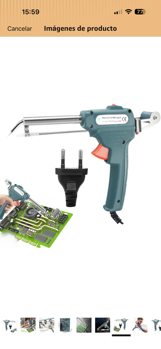 Kit Soldador Eléctrico Ajustable Nuevo