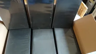 Lotto 19 custodie VHS usate