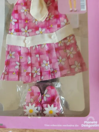 Nancy Moda Años 60-70-80 Vestido Pop Margaritas