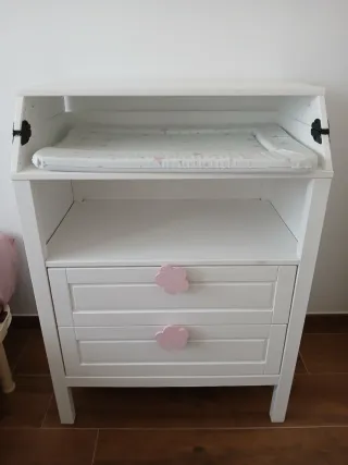 Cambiador Bebé Blanco Ikea