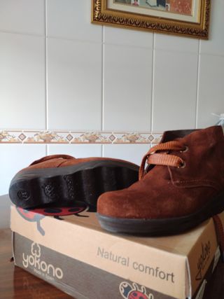 Botines Yokono Piel Mujer Talla 37