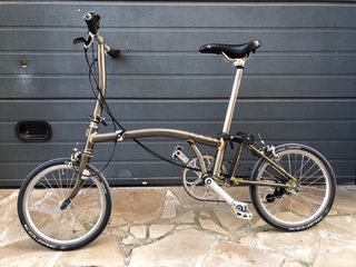 Bicicleta Brompton M2L Raw Lacquer Plegable