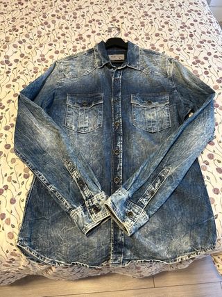 Camisa Vaquera HE by Mango Azul