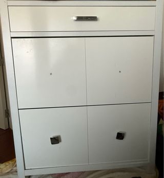 Zapatero grande madera. 107 largox86 altox24 ancho