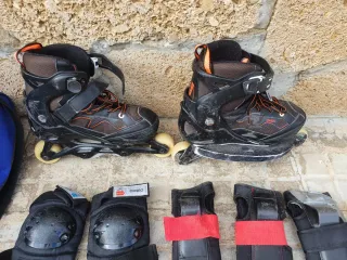 Pack Patines en Línea Oxelo + Protecciones
