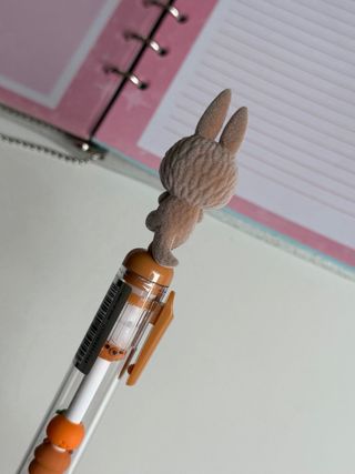 Labubu marrone penna cancelleria per bambini