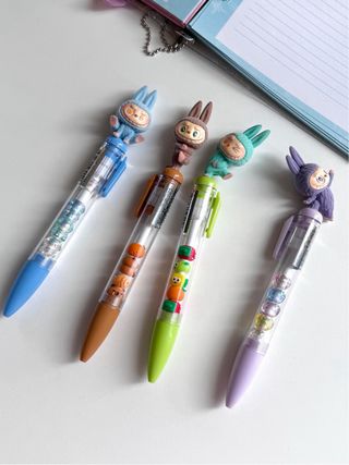 Labubu marrone penna cancelleria per bambini