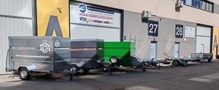 NUEVO: Remolque 750 kg con cartolas