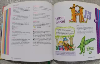 Diccionario con cuentos e ilustraciones