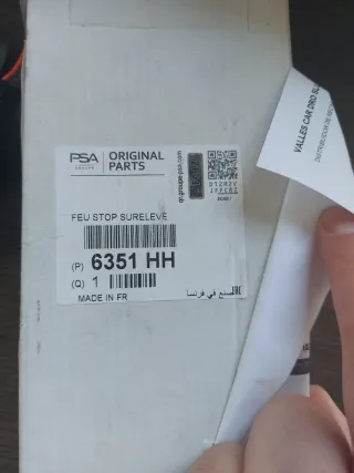 Piloto Stop Citroen C4