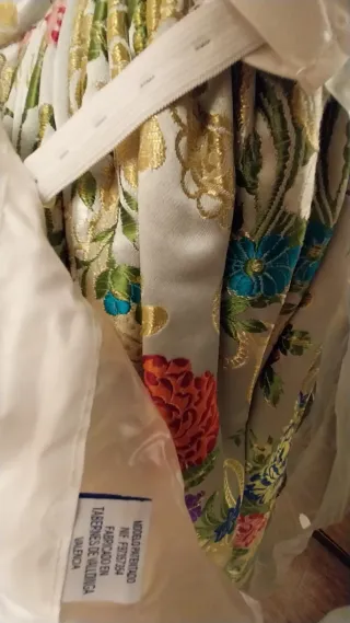 Falda Fallera Protector Lluvia.Talla P,85cm.Adulta