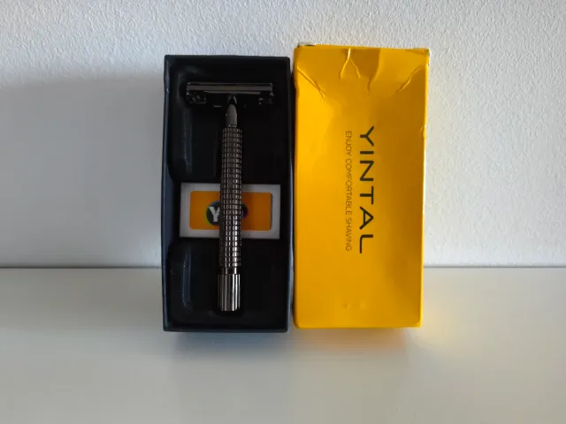 Maquinilla de Afeitar Clásica Yintal + Cuchillas