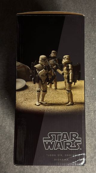 STAR WARS “look sir, droids” Diorama Sideshow 1250