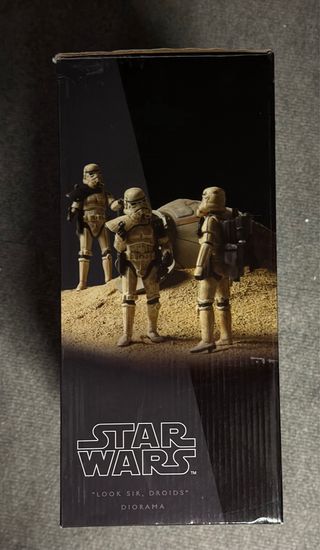 STAR WARS “look sir, droids” Diorama Sideshow 1250