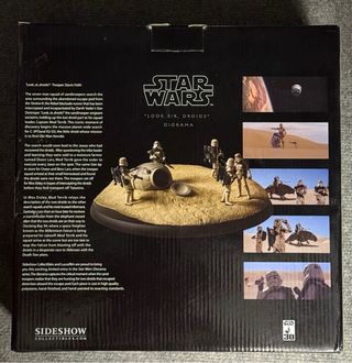 STAR WARS “look sir, droids” Diorama Sideshow 1250