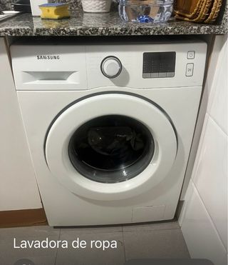 Lavadora Samsung Blanca