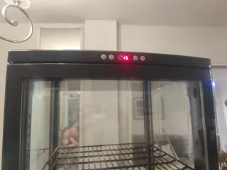 Nevera expositora cristal