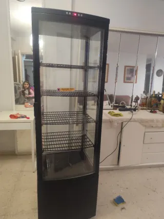 Nevera expositora cristal