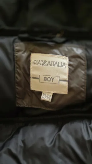 Piumino/bomber bambino grigio 13/14 anni