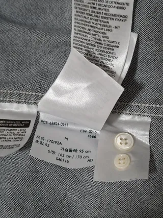 Camisa Levi's Talla M Gris