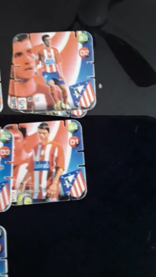 8 Tazos Grefusa Atlético de Madrid