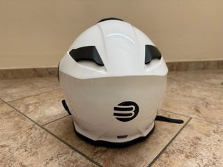 Casco modulare Befast bianco con interfono