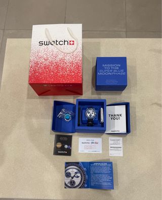 Omega x Swatch MoonSwatch Mission to the Super Blu
